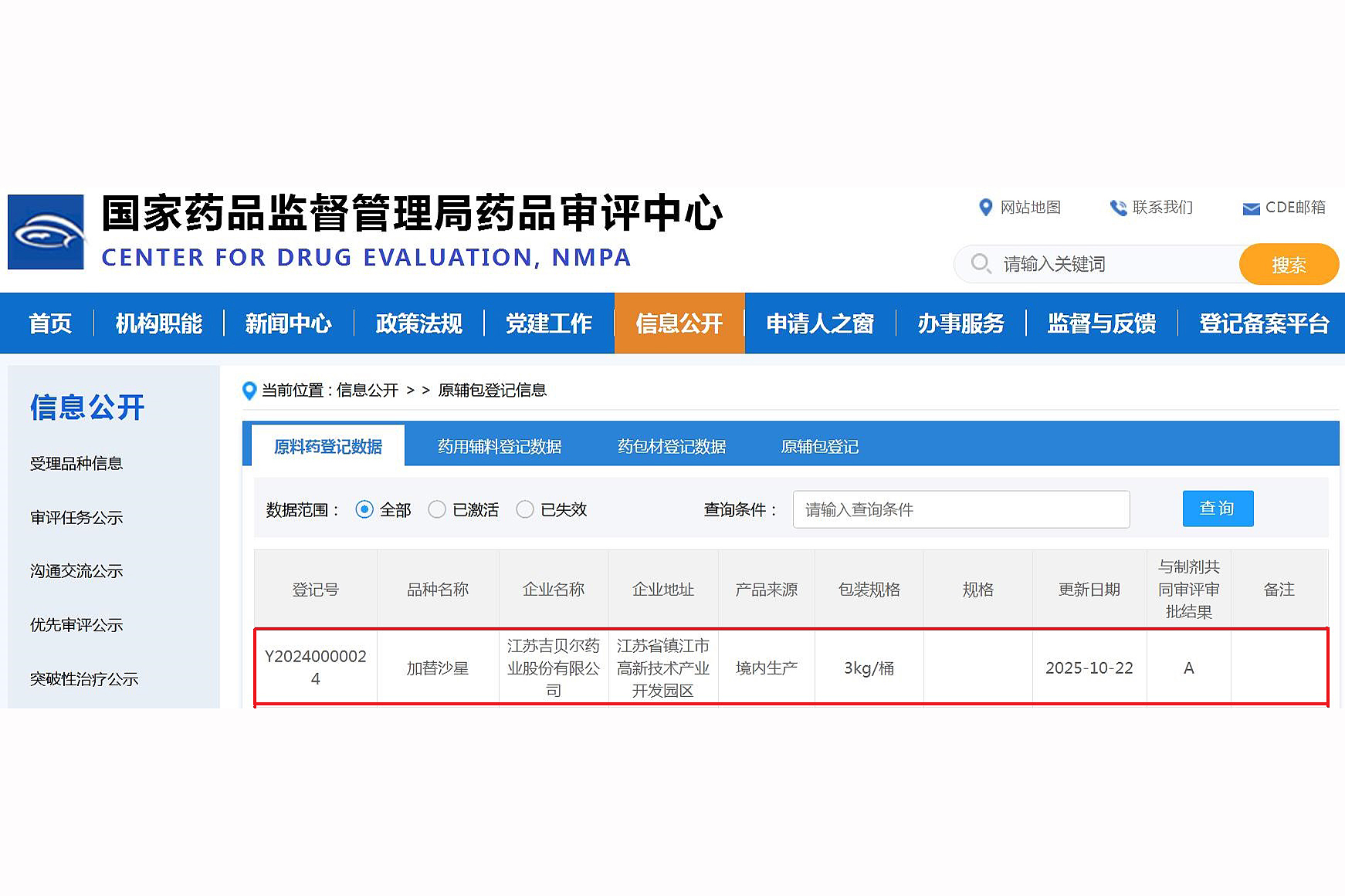 【喜报！3044永利集团化学原料药加替沙星上市申请获批】的配图
